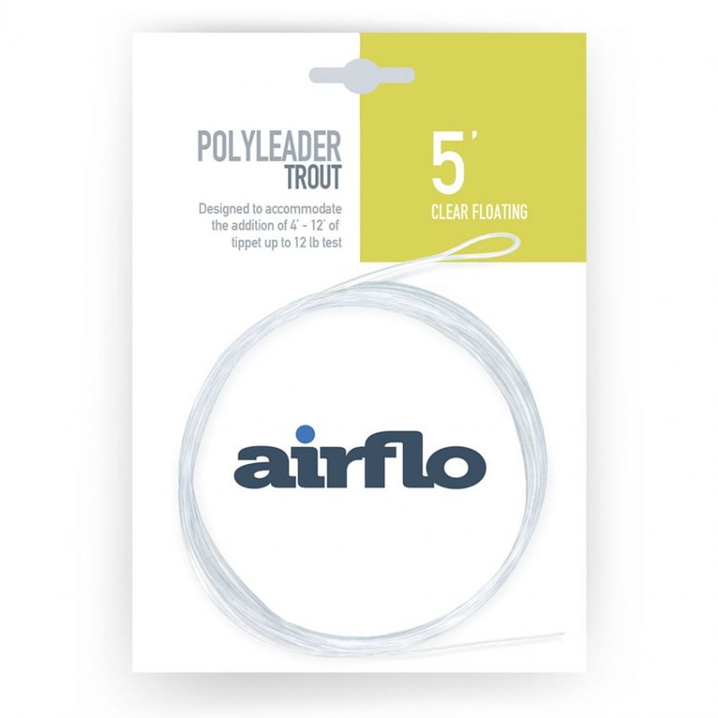 Airflo Polyleader 5′ Trout|Floating|Hover|Intermediate|Slow Sink|Fast Sink|Super Fast Sink|Extra Super Fast Sink