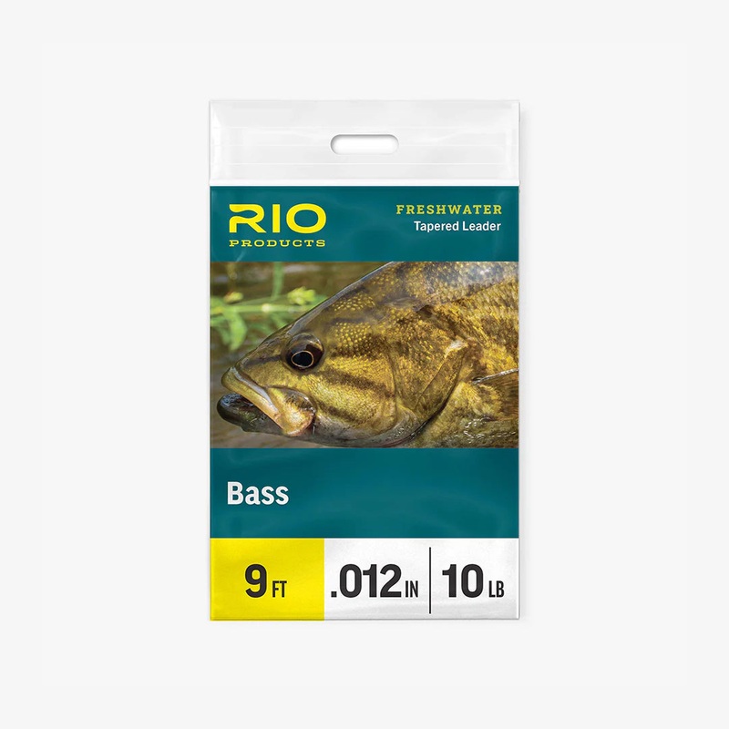 Rio Bass Leader|Single|3 Pack|9′ 10 lb.|9′ 12 lb.|9′ 16 lb.