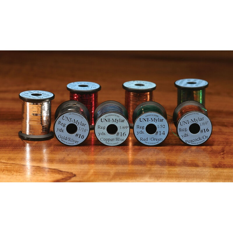 Uni Mylar||10 1/16″||12 3/64″||14 1/32″||16 1/69″|Silver/Gold|Blue/Copper|Peacock/Orange|Red/Green