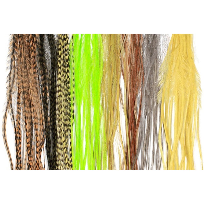Whiting 100 Pack||10||12||14||16||18|Lt. Dun|Medium Dun|Lt. Ginger|Brown|Grizzly|Black