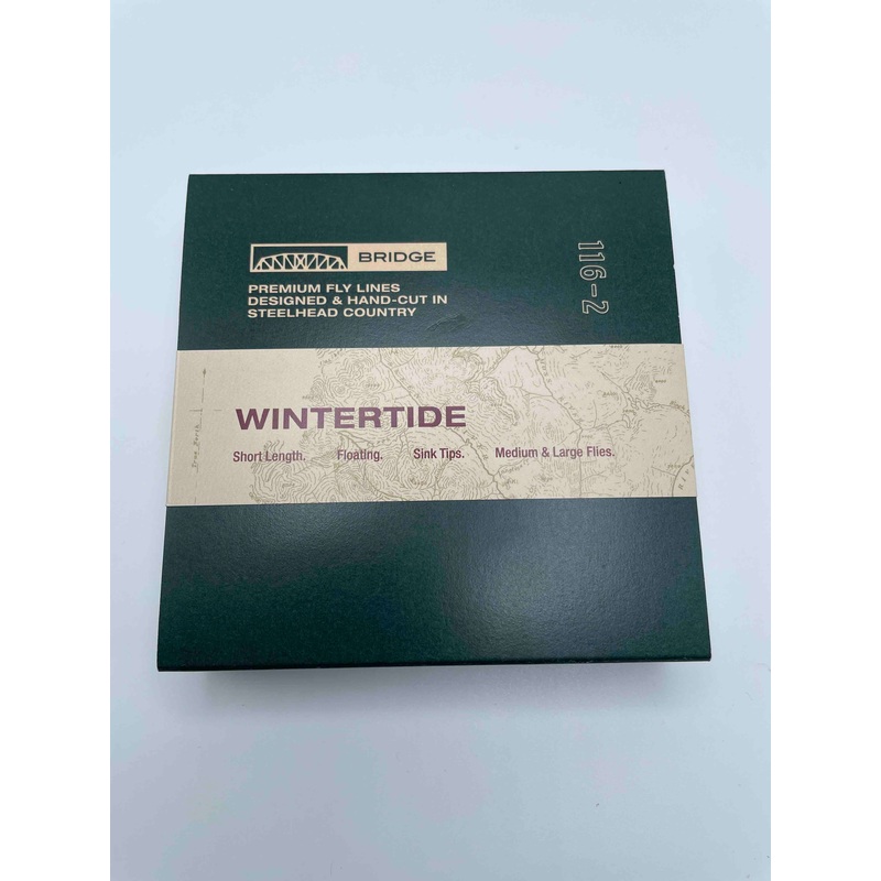 Bridge Wintertide Spey Line|6/7 450 gr/28’|7 475 gr/29’|7/8 500 gr/30’|8 525 gr/31’|8/9 550 gr/32’|9 575 gr/33’|9/10 600 gr/34′
