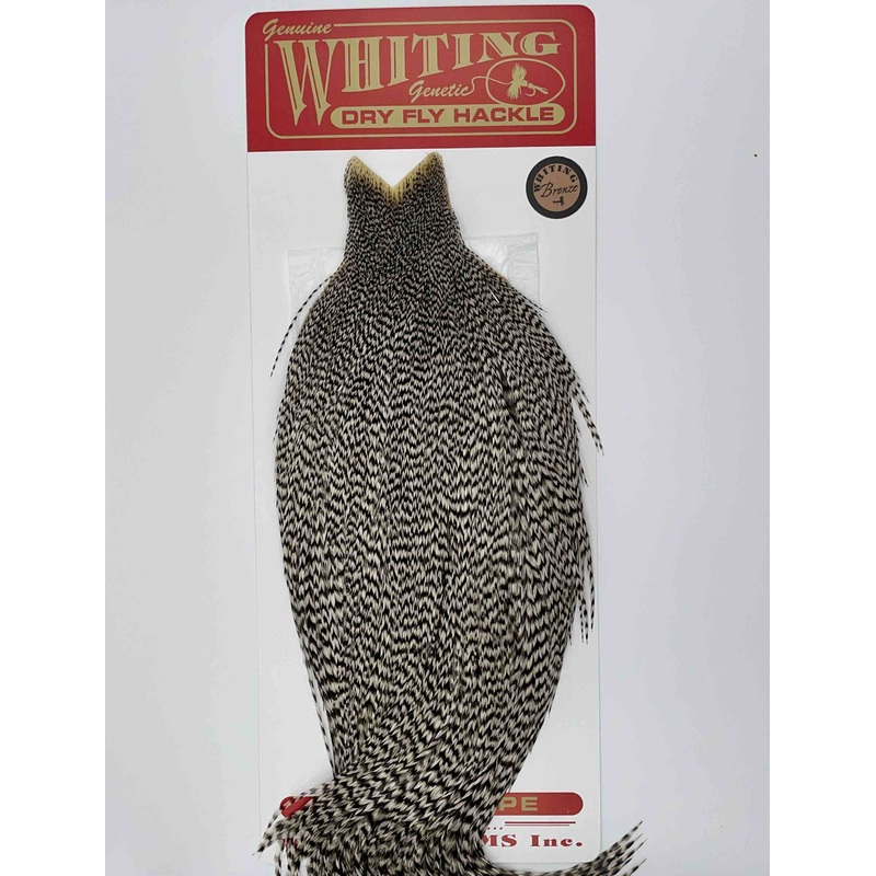 Whiting Farms Bronze Cape|Grizzly|Brown|Light Ginger|Natural Dun|Dyed Brown