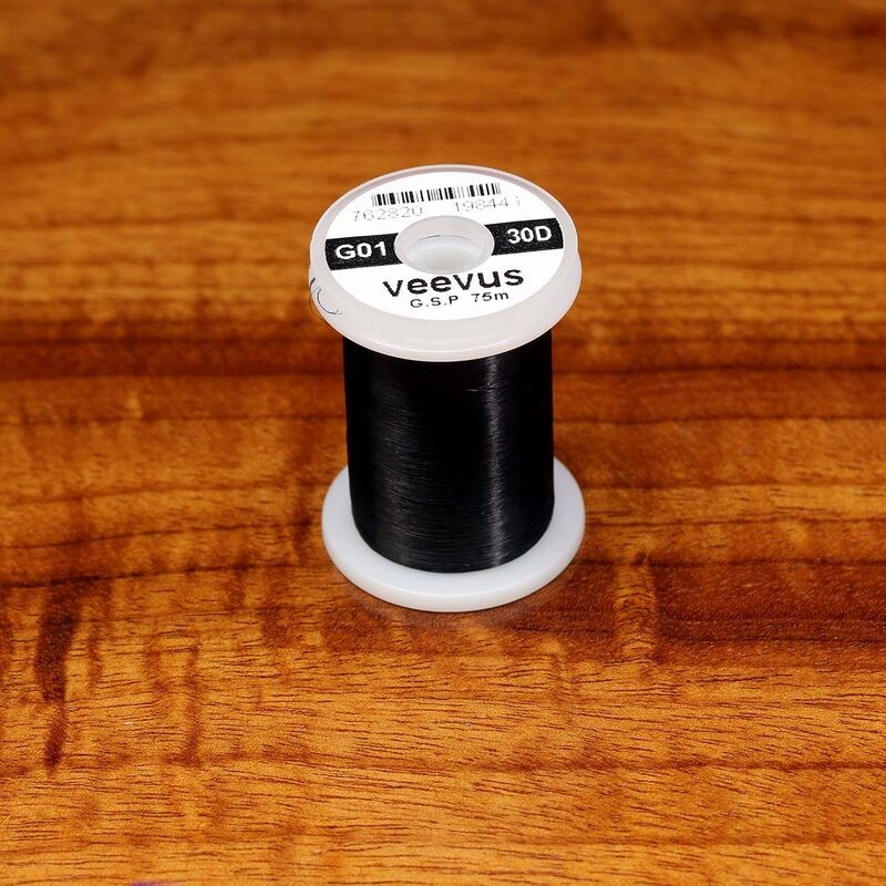 Veevus 30 Denier GSP Thread|Black|White