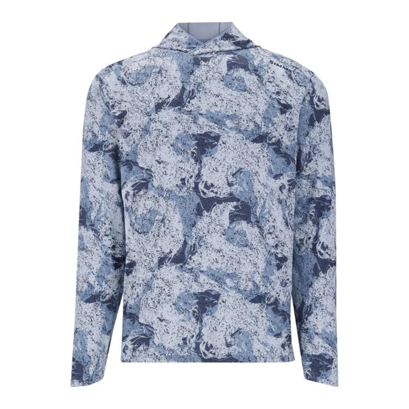 Men’s SolarFlex Hoody -Camo|Back Eddy Albacore|Back Eddy Stone|Back Eddy Willow|S|Medium|Large|XL|XXL