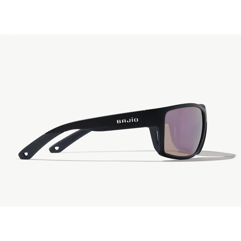 Bajio Bales Beach: Black Matte Frame / Rose Mirror Glass / Large