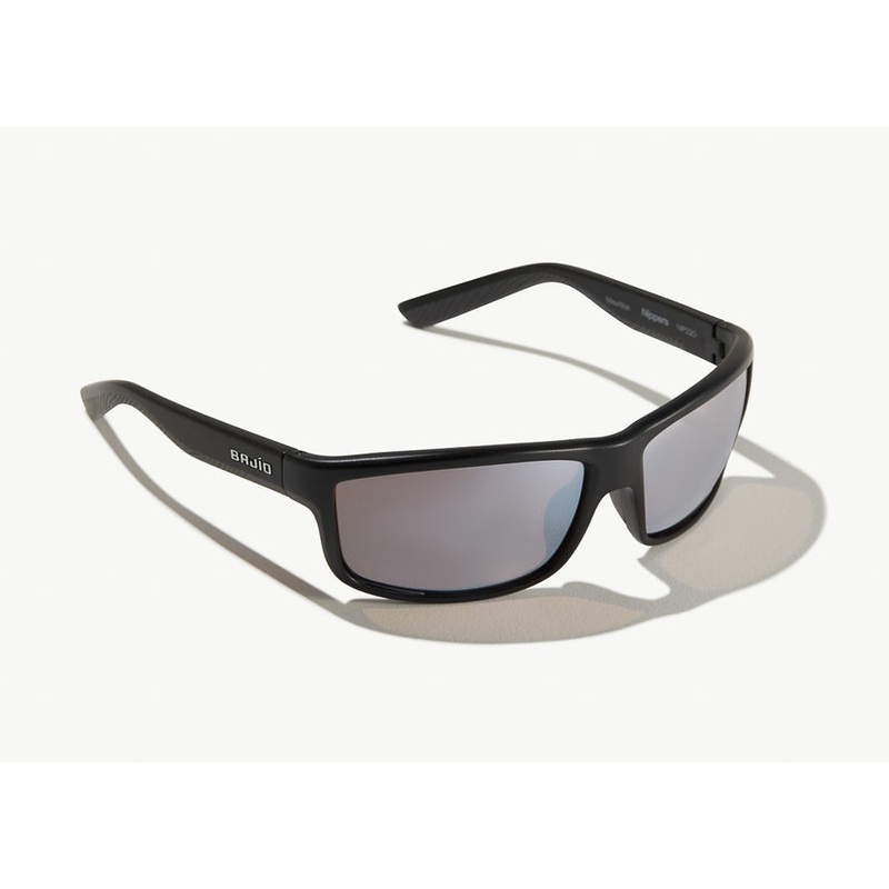 Bajio Nippers: Black Matte Frame / Silver Mirror Glass / Medium