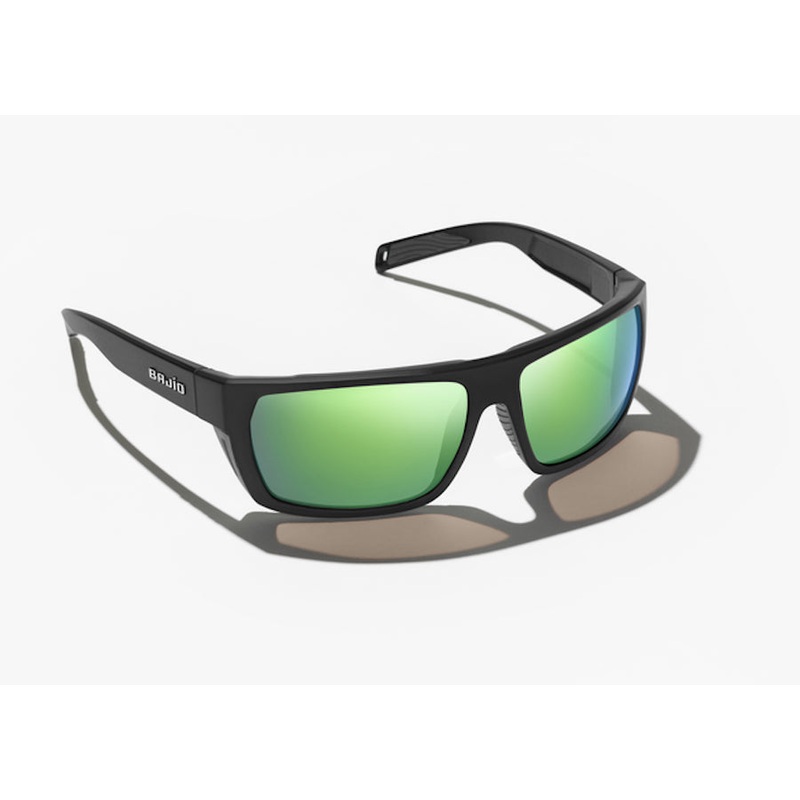Bajio Palometa: Black Matte Frame / Green Mirror Glass / Medium