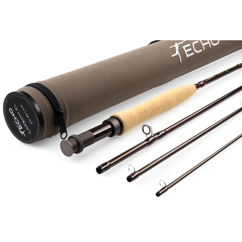 Echo Carbon XL Fly Rod|Brown|273-4|376-4|484-4|490-4|590-4|690-4