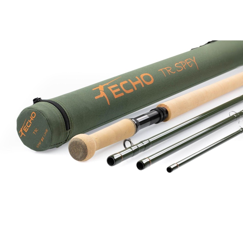 Echo TR2 Spey Two Hander|Matte Army Green Blk|11′ 0″ |3|11′ 3″ |4|12′ 6″ |6|13′ |7