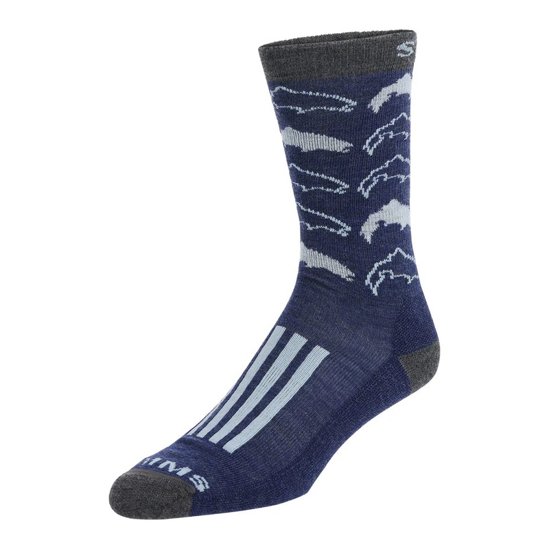 Simms Daily Sock|Navy|Regiment Camo Olive Drab|M|L|XL