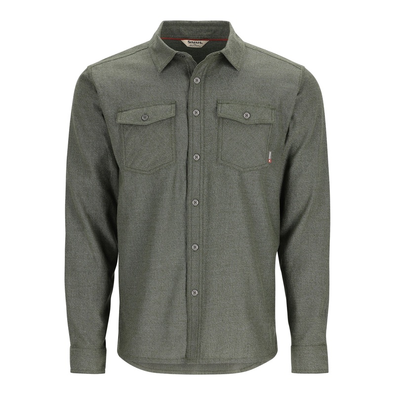 Simms Shoal Flannel|Riffle Green|S|M|L|XL|XXL|3XL