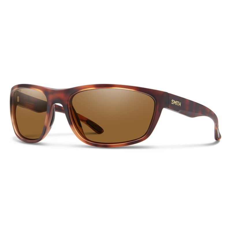 Smith Optics Redding: Matte Tortoise Frame / ChromaPop Polarized Brown Glass / Medium-Large
