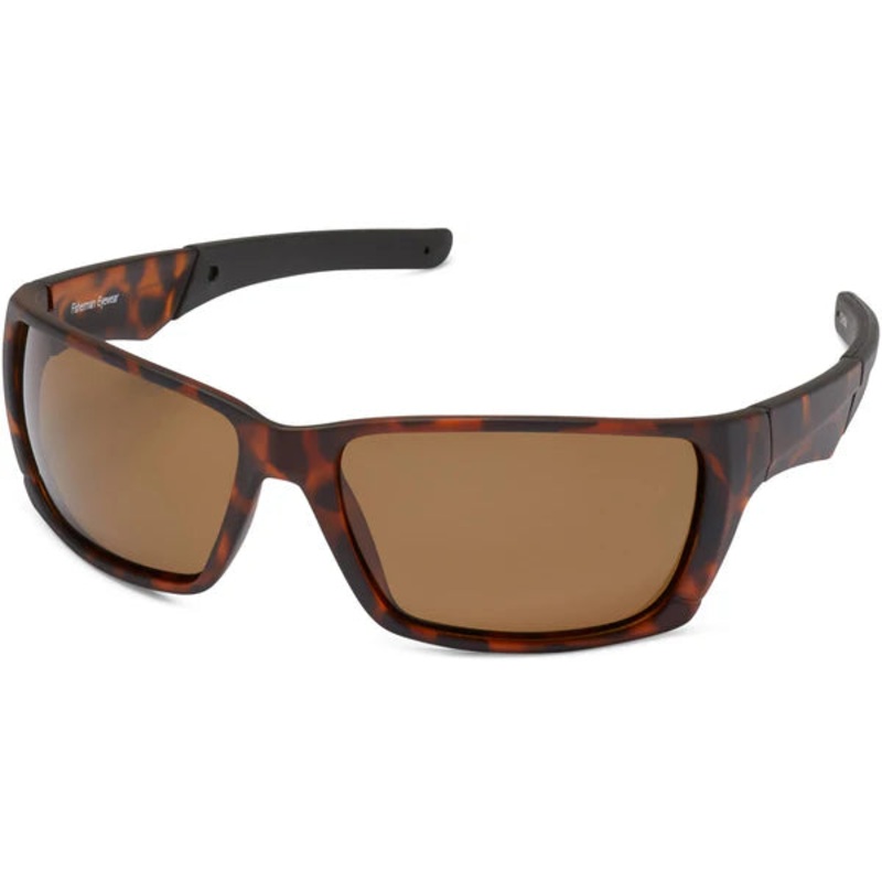 Fisherman Eyewear Hook – Matte Tortoise Frame / Brown Lens – Large