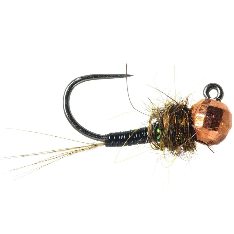 Euro Jig Nymph|Olive|Brown||16