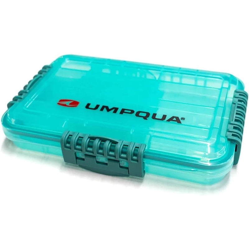 Umpqua Waterproof Bug Locker|Aqua|Olive|Medium / 20 Compartment|Large / 17 Compartment Aqua|Large / 17 Compartment
