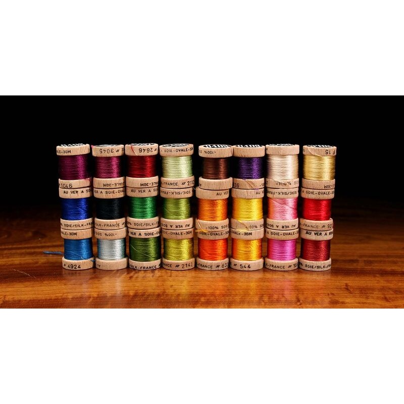 Ovale Pure Silk Floss|Bergundy|Claret|Cream|Golden Yellow|Primrose|Purple|Royal Blue|Violet
