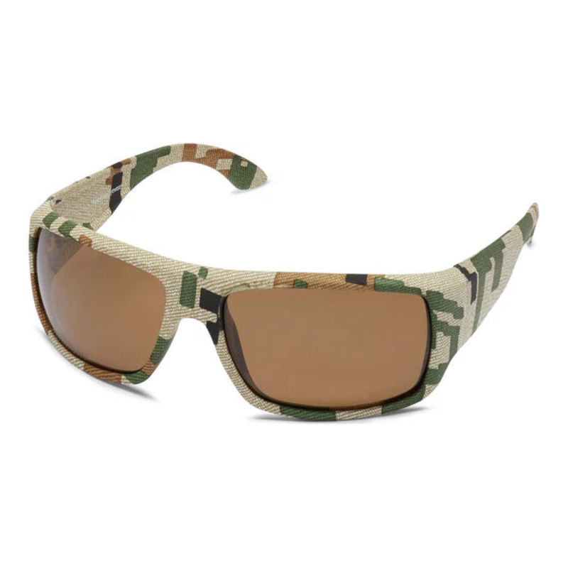 Fisherman Eyewear Everglade Matte Camo/ Brn Lens