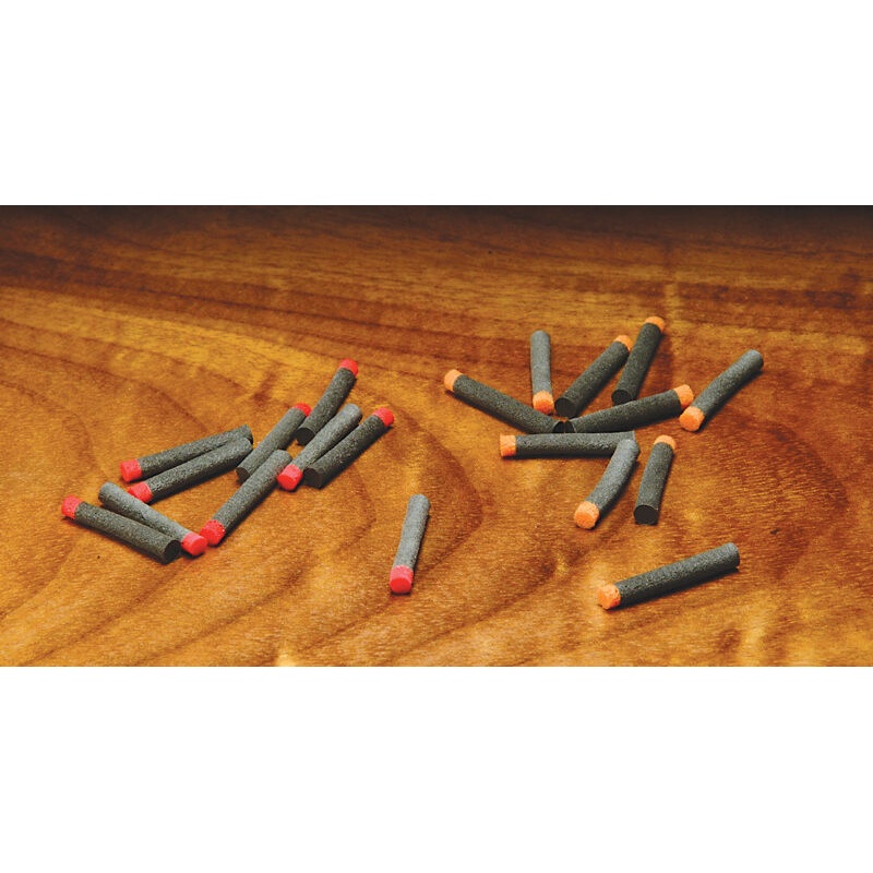 Hi Viz Ant Bodies 1/16’|Black/Red Tag|Black/Orange Tag