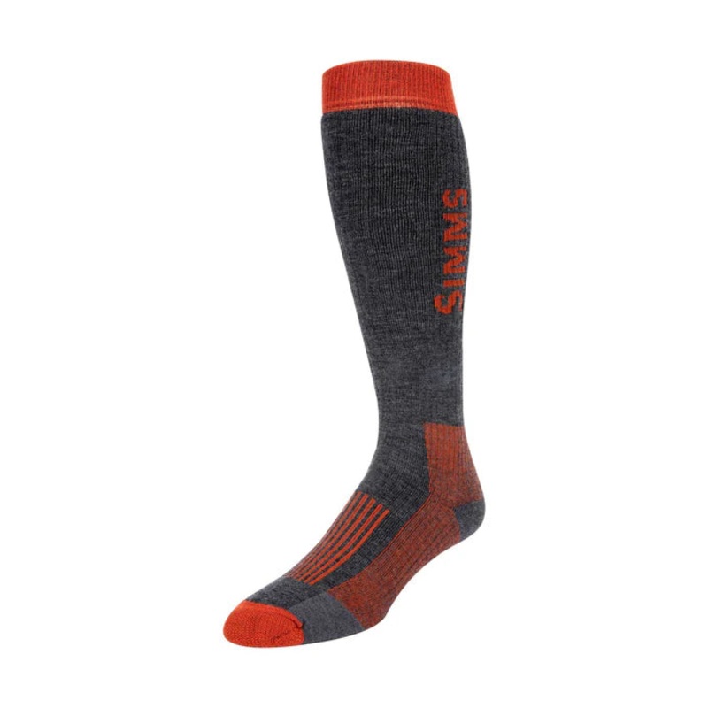 Simms Merino Midweight OTC Sock – Carbon