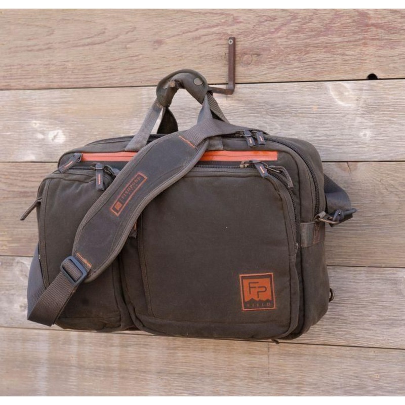 Fishpond Boulder Briefcase|Peat Moss