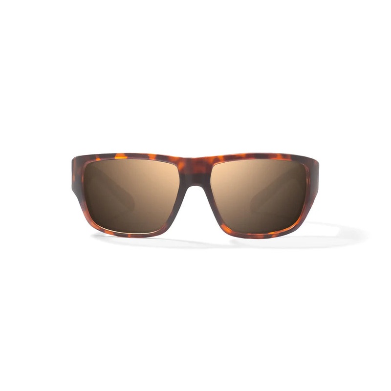 Bajio Piedra: Brown Tortoise Matte Frame / Copper Mirror Poly / Medium
