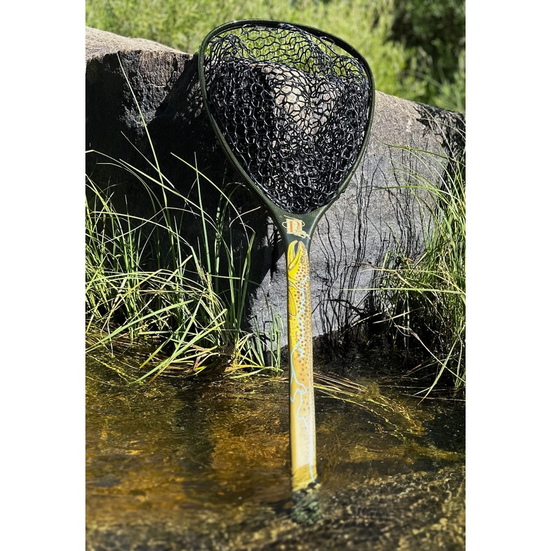 Fishpond/SPFS Custom Poudre Brown Trout Edition Mid-Length Net