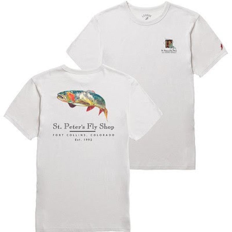 LA Cutthroat Trout Tee|Heather Power Blue|Heather Canvas|Fall Heather|S|M|L|XL|XXL