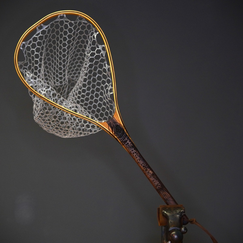 Big Dipper 24x 17 Brown Trout Engraved Classic Landing Net