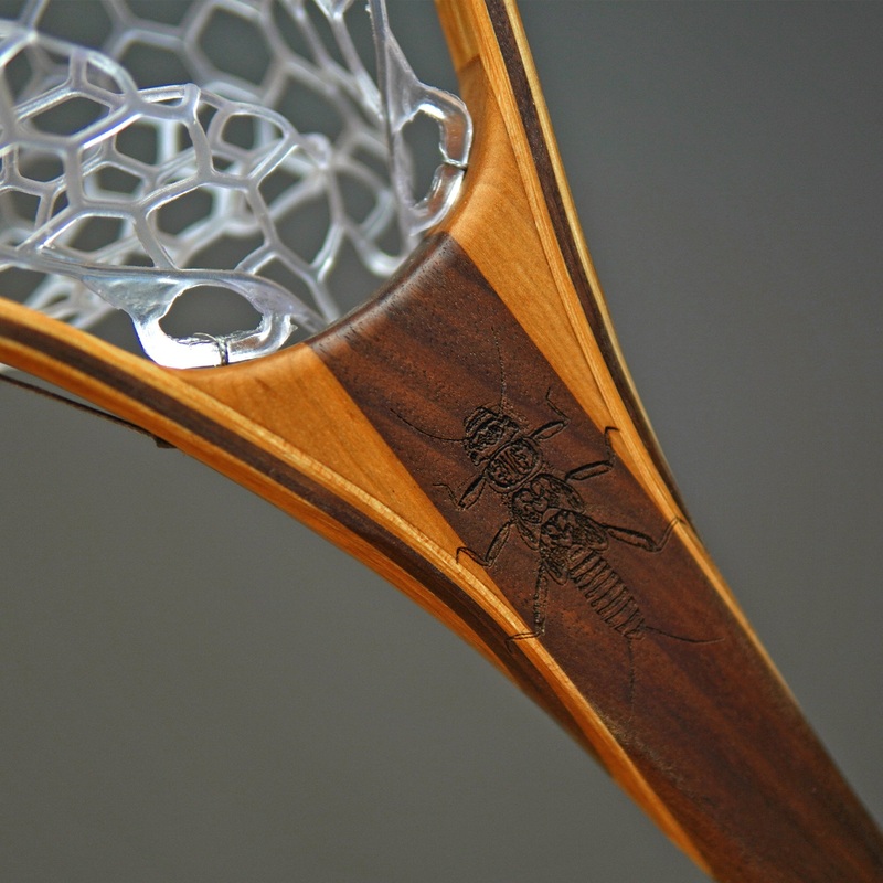 Big Dipper 24x 17 Stonefly Engraved Classic Landing Net