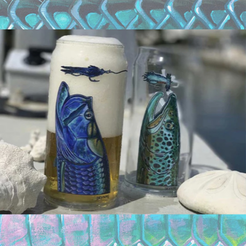 DeYoung Beer Can Pilsner Glass