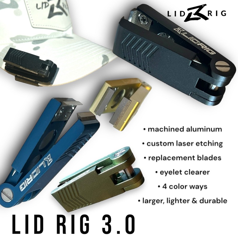 Lid Rig 3.0|Black|Blue|Olive|Gold