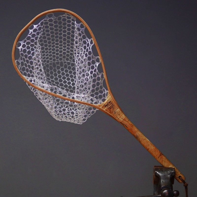Little Dipper 12×8 Brown Trout Engraved Classic Landing Net