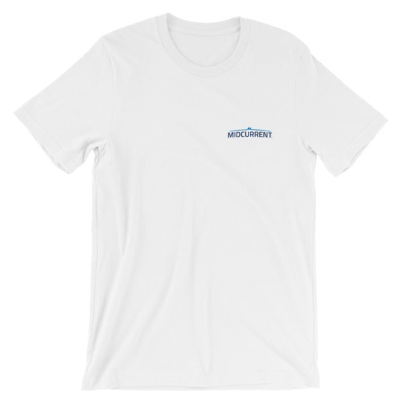 MIDCURRENT Smash the State Logo T