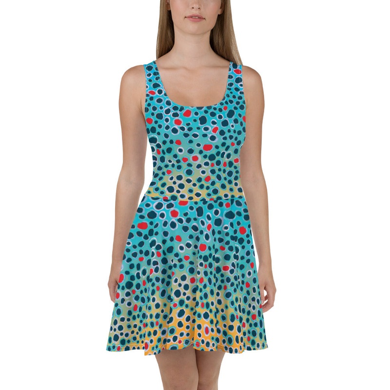 Brown Trout Dress|XS|S|M|L|XL|2XL|3XL