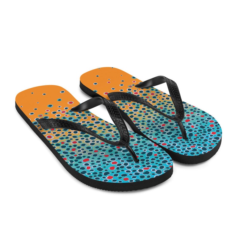 Brown Trout Flip-Flops|S|M|L
