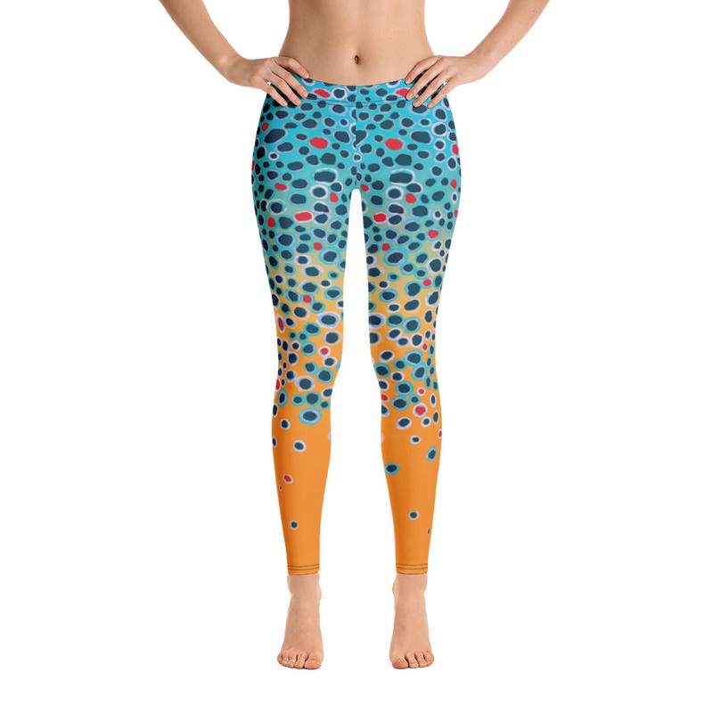 Brown Trout Leggings|XS|S|M|L|XL