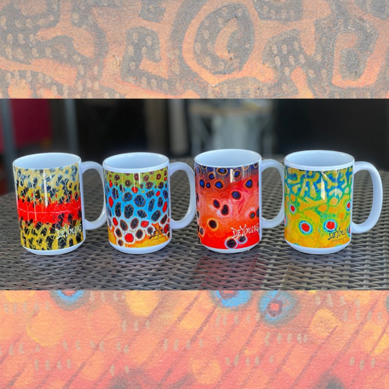 Deyoung Mugs – Fish Flank Series