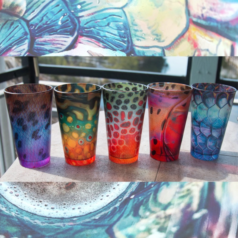 Deyoung Pilsner Glass – Fish Flank Series