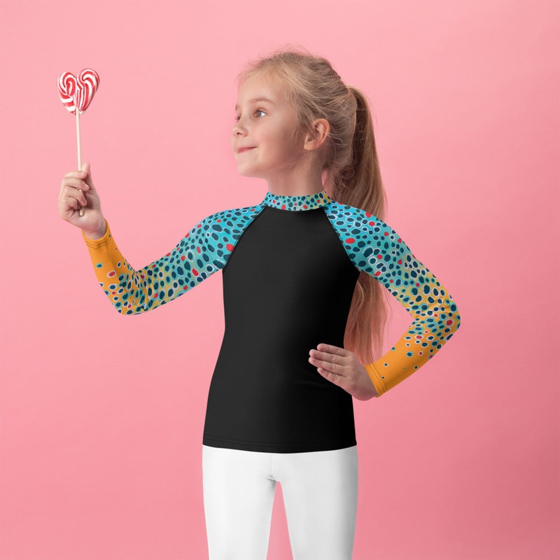 Little Lady Brown Trout Fishing Shirt