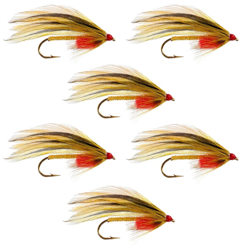 Platte River Special Classic Streamer Flies – Set of 6- Hook Size 4