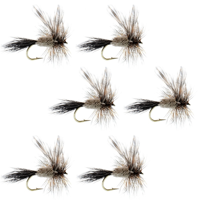 Adams Irresistible Classic Dry Fly – 6 Flies Hook Size 12