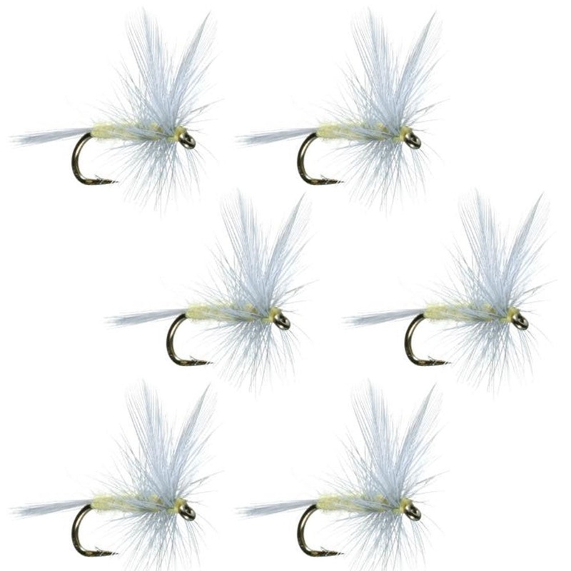 Pale Morning Dun PMD Classic Dry Fly – 6 Flies Hook Size 18