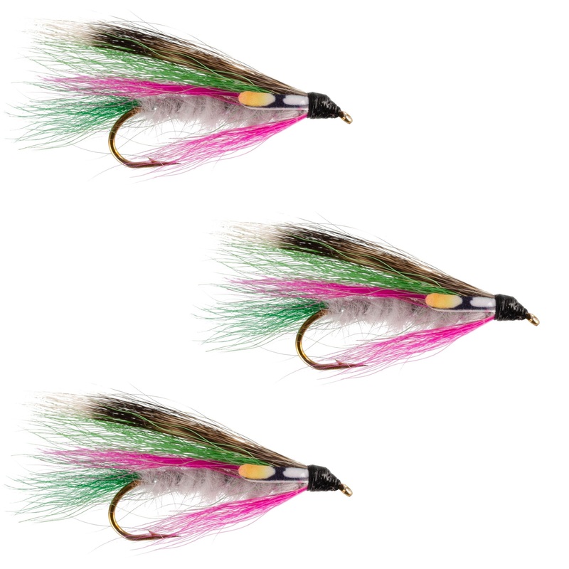 3 Pack Little Rainbow Trout Classic Streamer Flies – Hook Size 4
