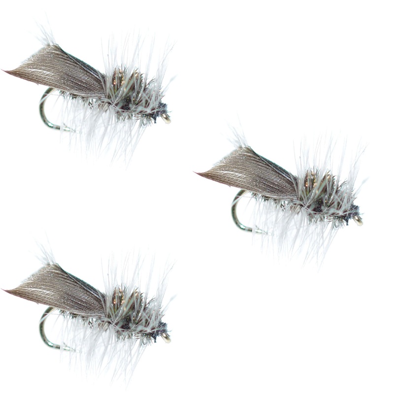 3 Pack Hemingway Caddis Dry Fly – Hook Size 16