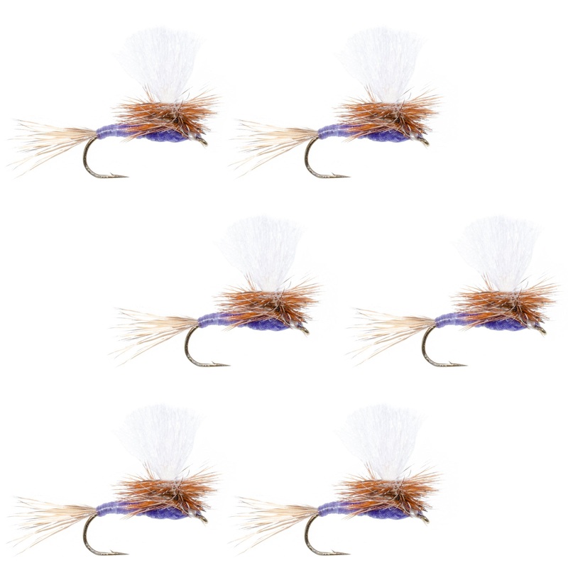 Parachute Purple Haze Dry Fly – 6 Flies Size 16