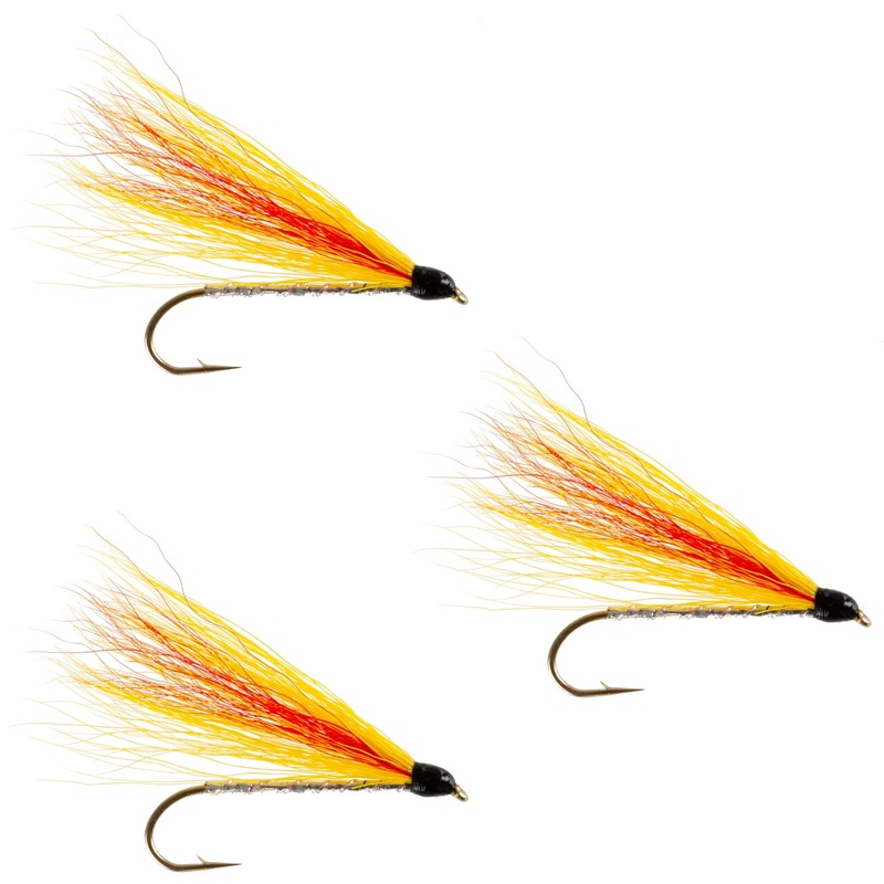 3 Pack Mickey Finn Classic Streamer Flies – Hook Size 4