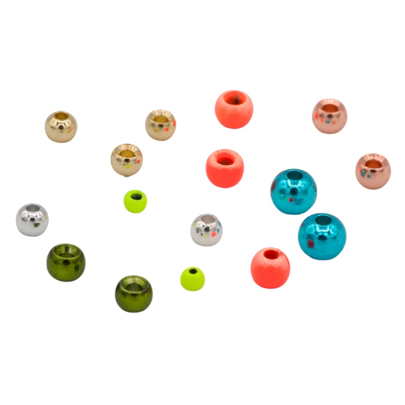 Drift – Brass Beads|Black Nickel|Gold|Metallic Dark Pink|Metallic Light Pink|Metallic Olive|Metallic Blue|Metallic Red|Chartreuse|Hot Orange|Copper|Sterling Silver|White|Hot Pink|1/16″ (1.5mm)|1/8″ (3.2mm)|3/16″ (4.7mm)|5/32″ (3.8mm)|7/64″ (2.8mm)|1/4″ (6