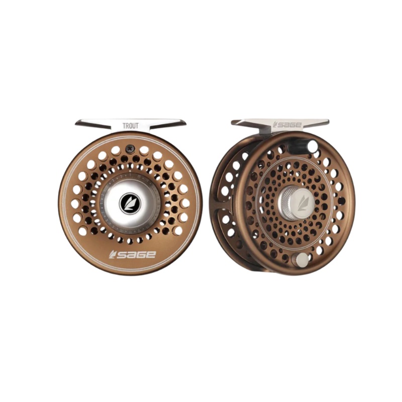Sage – Trout Fly Reel|Stealth/Silver|Bronze|Flint|2/3/4|4/5/6|6/7/8