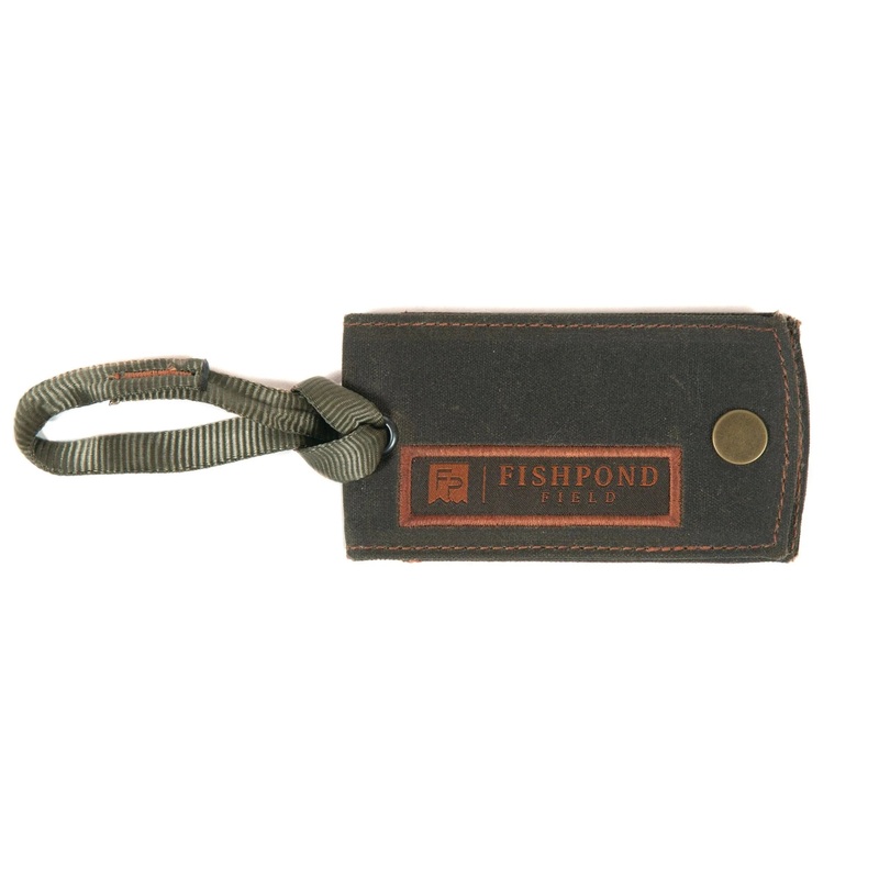 Fishpond – Field Luggage Tag – Peat Moss