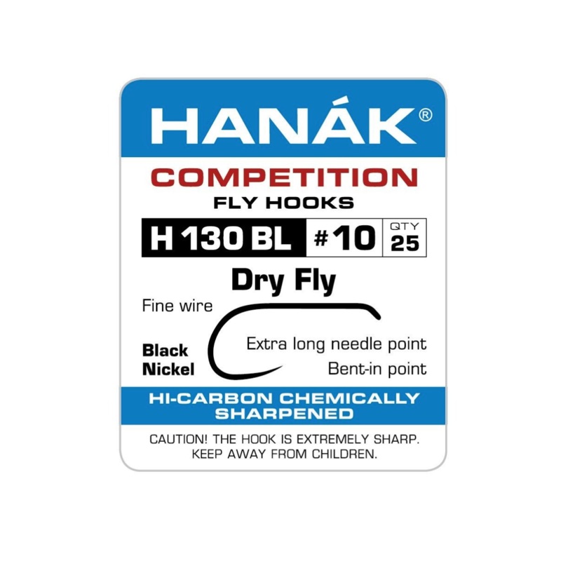 Hanak 130 BL Dry Fly Hook|10|12|14|16|18|20